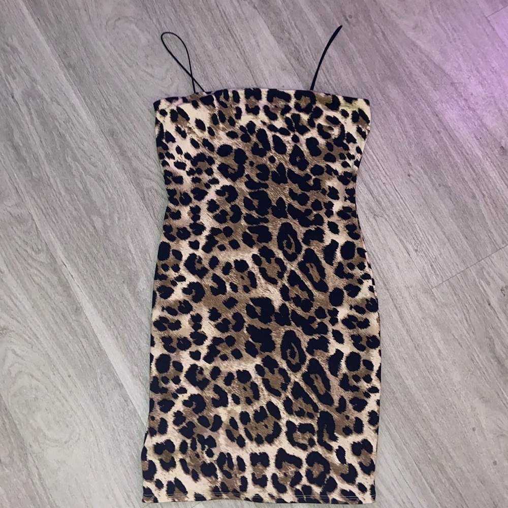 Windsor Bodycon Cheetah Print Dress